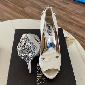 Badgley Mischka wedding shoes
